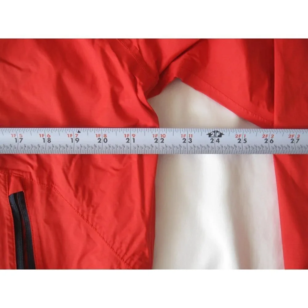The North Face Men Dryvent Zip Waterproof Red Gorpcore Utility Jacket Sz M(MJ77)